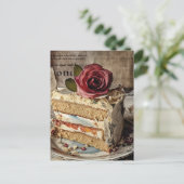 Carte Postale Gâteau de Mariage (Debout devant)