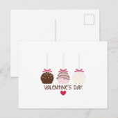 Carte Postale Gâteau de Valentine (Devant / Derrière)