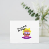 Carte Postale Gâteau du 70e anniversaire (Debout devant)