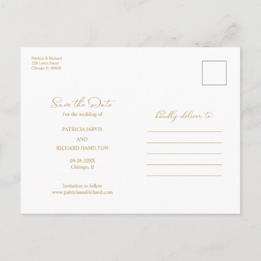 Carte Postale Gâteau Gratuit Et Un Mariage Sur Le Côté Enregistr (Dos)