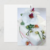 Carte Postale gâteau mariage (Devant / Derrière)