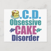 Carte Postale Gâteau mignon (Devant)