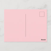 Carte Postale Gâteau rose et ballons (Dos)