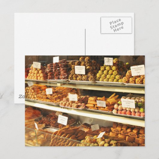 Carte Postale Gâteaux (Devant / Derrière)