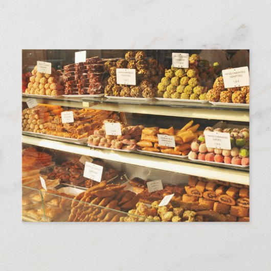 Carte Postale Gâteaux (Devant)