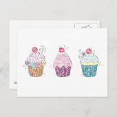 Carte Postale gâteaux ! (Devant / Derrière)