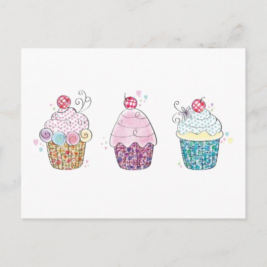 Carte Postale gâteaux ! (Devant)