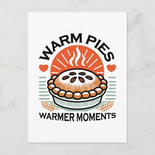 Carte Postale Gâteaux Chauds Moments Encore Plus Chauds – Concep (Devant)