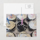Carte Postale Gâteaux d'anniversaire (Devant / Derrière)