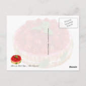 Carte Postale Gâteaux d'eau vive (Dos)