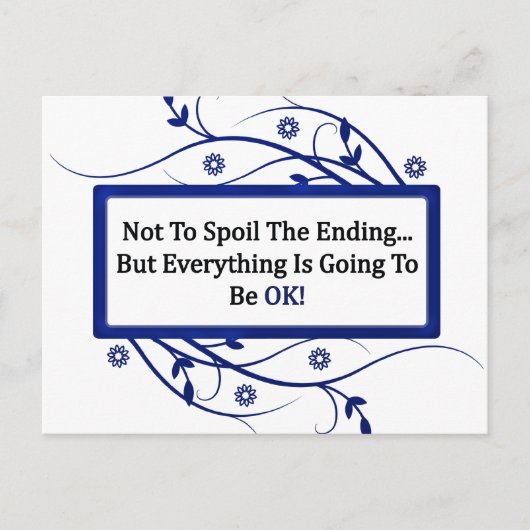 Carte Postale Gâter La Fin (Devant)