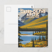 Carte Postale Gates of the Arctic National Park Alaska (Devant / Derrière)