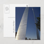 Carte Postale Gateway Arch, St. Louis, Missouri, États-Unis (Devant / Derrière)