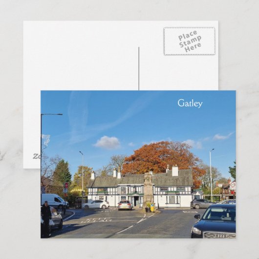 Carte Postale Gatley (Devant / Derrière)