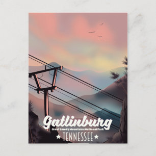 Carte Postale Gatlinburg Grandes Montagnes Smoky Tennessee