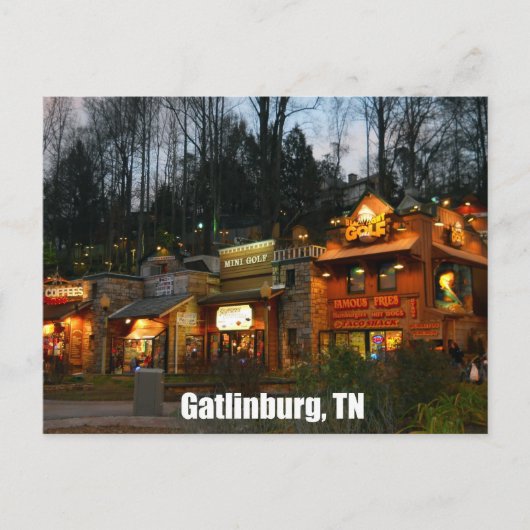 Carte Postale Gatlinburg, Tennessee (Devant)