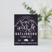 Carte Postale Gatlinburg Tennessee Mounts Souvenirs (Debout devant)