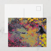 Carte Postale Gator Abstrait (Devant / Derrière)