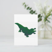 CARTE POSTALE GATOR EN VERT (Debout devant)