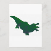 CARTE POSTALE GATOR EN VERT (Devant)