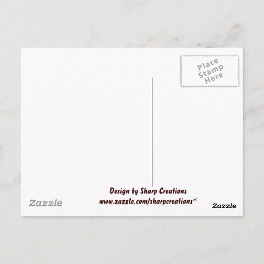 Carte Postale Gator Salutation de Hershey (Dos)