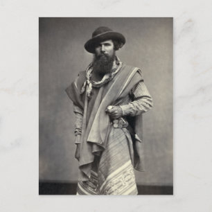 Carte Postale Gaucho de la République argentine 1868