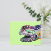 Carte Postale Gaudi Lizard Head Mosaques (Debout devant)