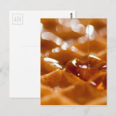 Carte Postale gaufre (Devant / Derrière)