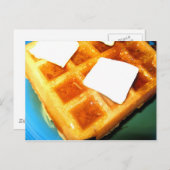 Carte Postale gaufres électriques (Devant / Derrière)