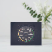 Carte Postale Gauge de l'Airspeed (Debout devant)