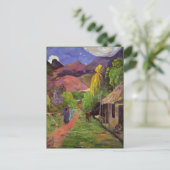Carte Postale Gaugin - Route à Tahiti (Debout devant)