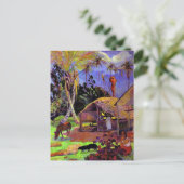 Carte Postale Gauguin - Cochons noirs (Debout devant)