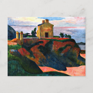 Carte Postale Gauguin - La Maison à Pan-Du