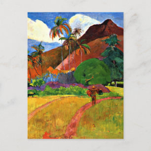 Carte Postale Gauguin - Les montagnes tahitiennes