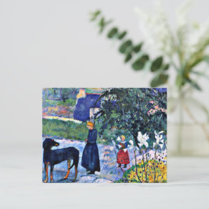 Carte Postale Gauguin - Parmi les Lilies