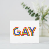 CARTE POSTALE GAY (Debout devant)