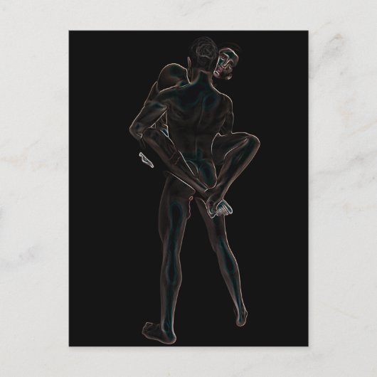 Carte Postale Gay Amour (Devant)