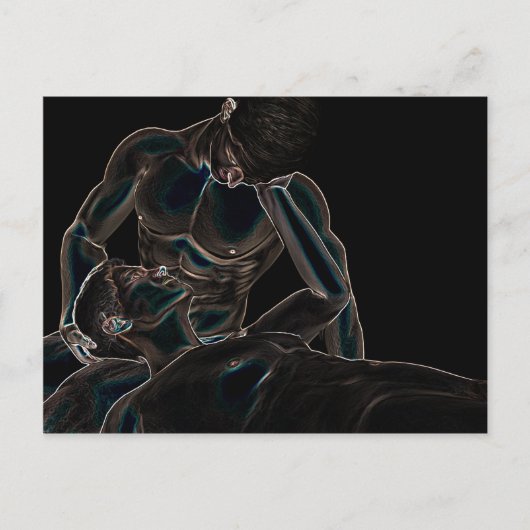 Carte Postale Gay Amour (Devant)