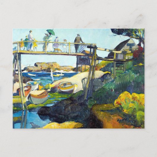 Carte Postale Gay Bridge Maine USA (Devant)