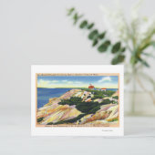 Carte Postale Gay Head Cliffs et Life Saving Station View (Debout devant)