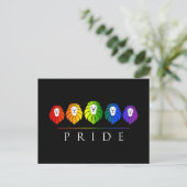 Carte Postale Gay pride des Lions - LGBT (Debout devant)