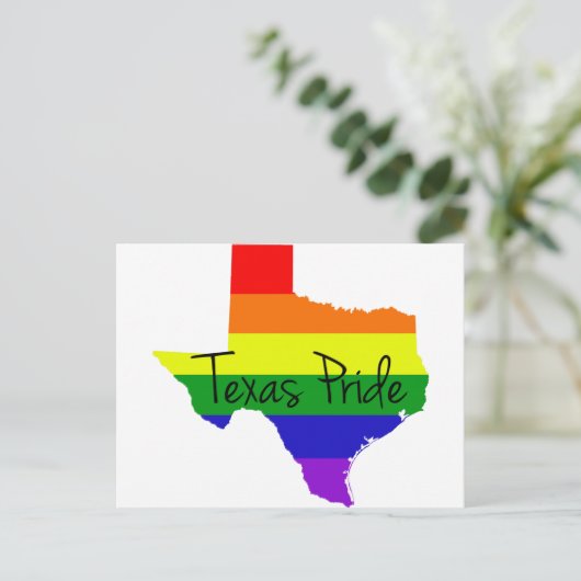 Carte Postale Gay pride du Texas (Debout devant)