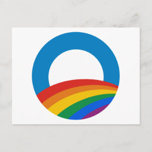 Carte Postale gay pride Obama