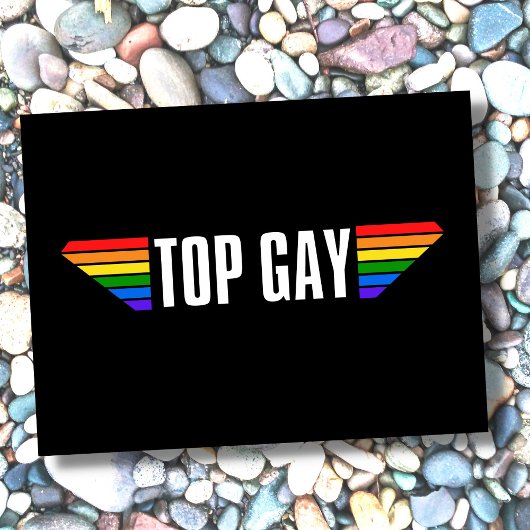 Carte Postale Gay pride Top Gay pride Rainbow Flag LGBT LGBT LGB