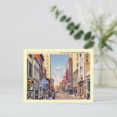 Carte Postale Gay Street, Knoxville, Tennessee Vintage (Debout devant)