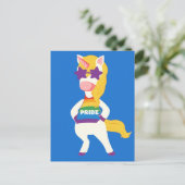 Carte Postale Gay Unicorn (Debout devant)