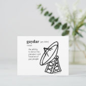 CARTE POSTALE GAYDAR (Debout devant)