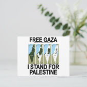 Carte Postale GAZA PALESTINE.png GRATUIT SÉCURITÉ (Debout devant)