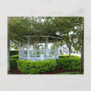 Carte Postale gazebo back fort pierce floride