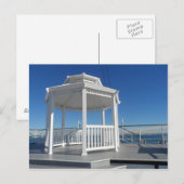 Carte Postale Gazebo blanc (Devant / Derrière)